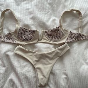 LAHANA SWIM bikini top + bottom